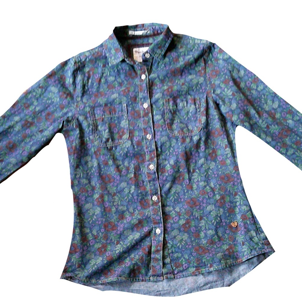 Pepe Jeans Long-Sleeved Floral Blouse